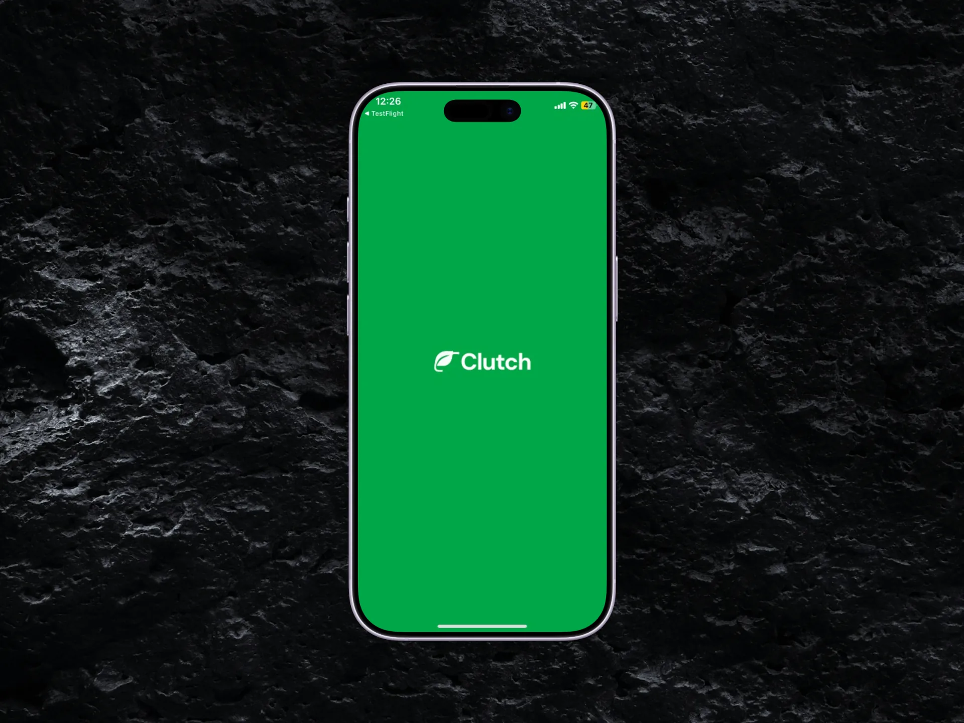 Brand launch screen